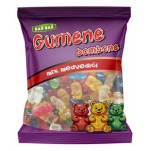 Gumene bombone BAŠ BAŠ Mix mede 100g