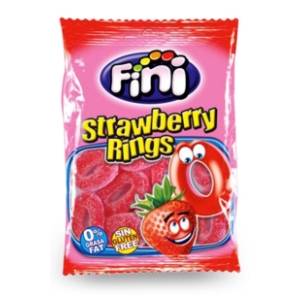 Gumene bombone FINI jelly strawberry rings 100g
