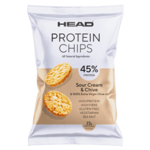 HEAD protein chips sour cream & chive 50g