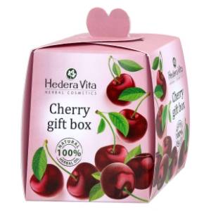HEDERA VITA set Cherry (sapun, krema za ruke i balzam za usne)