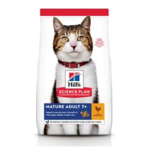 HILL'S Science plan mature adult hrana za mačke piletina 1,5kg