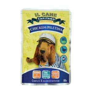 IL CANE CAPITANO hrana za pse piletina 80g