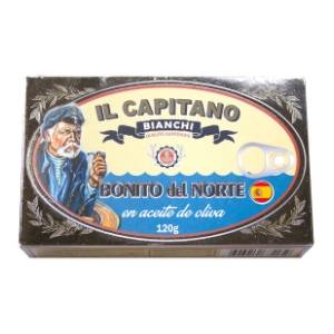 IL CAPITANO tuna bonito del norte u maslinovom ulju 120g