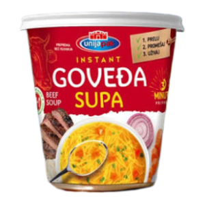 Instant supa UNIJAPAK goveđa u čaši 15g