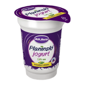 Jogurt MILK HOUSE Planinski čaša 2,8% mm 180g