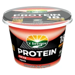 Jogurt skyr Z'BREGOV protein jagoda 200g