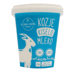 Kiselo mleko kozije DOBRA FARMA 250g