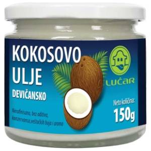 Kokosovo ulje LUČAR Devičansko 150g