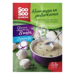 Krem supa MORAVKA sa pečurkama 53g