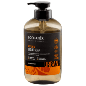 Kuhinjski tečni sapun ECOLATIER Urban za sudove, voće i povrće 600ml