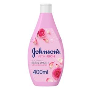 Gel za tuširanje JOHNSON'S Vita rich ružina vodica 400ml
