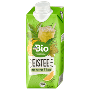 Ledeni čaj DM BIO matcha yuzu 500ml