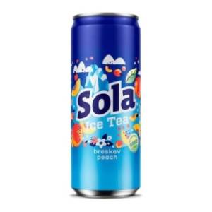 Ledeni čaj SOLA breskva 0,33l