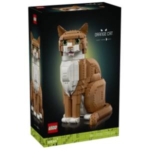 LEGO Ideas narandžasta mačka 21376