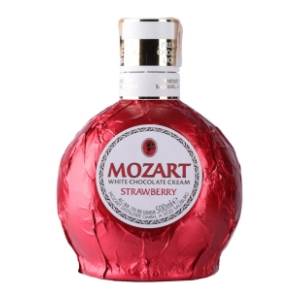 Liker MOZART bela čokolada jagoda 0,5l