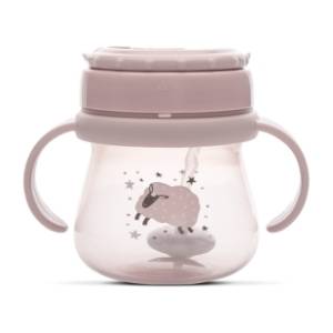 LORELLI BERTONI šolja sa ručkama My friend 250ml roze