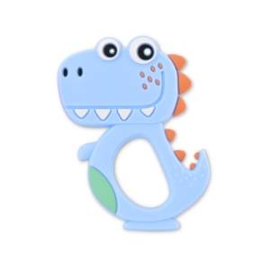 LORELLI silikonska glodalica Dino lucky plava