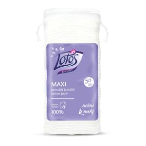 LOTOS kvadratni kozmetički jastučići maxi 50kom