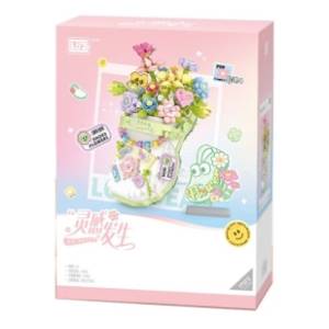 LOZ kocke Flower crocs shoes