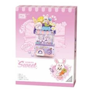 LOZ kocke Gashapon machine purple
