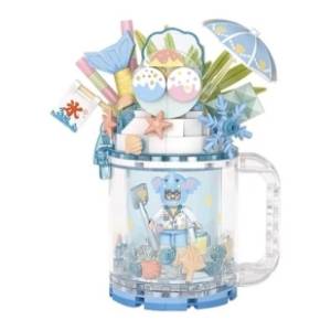 LOZ kocke Quicksand cup blue
