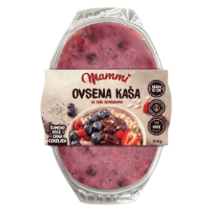 MAMMI Ovsena kaša sa čia semenkama šumskim voćem i crnom čokoladom 310g