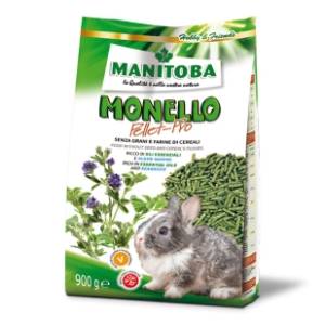 MANITOBA Monello pellet pro hrana za zečeve bez žitarica 900g