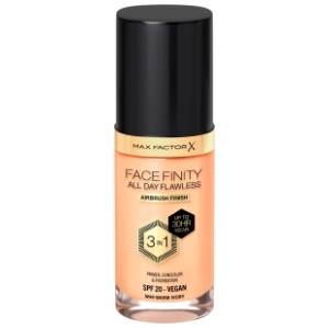 MAX FACTOR Facefinity 3u1 vegan tečni puder SPF20 W44 warm ivory