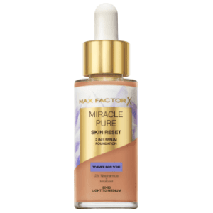 MAX FACTOR Miracle pure 2u1 tonirani serum 60-80 medium 30ml