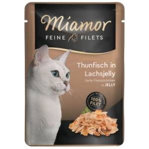 MIAMOR Feine filets hrana za mačke losos i tuna 100g