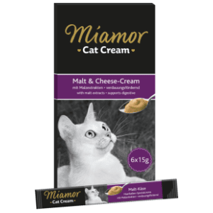 MIAMOR pasta za mačke za izbacivanje dlaka sa sirom 6x15g