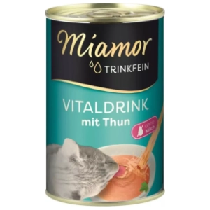 MIAMOR Vital drink poslastica za mačke tunjevina 135ml