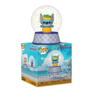 Mini figura Snow globe Lilo And Stitch in pineapple FUNKO