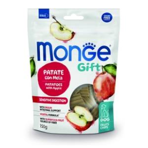 MONGE Gift sensitive digestion poslastica batat i jabuka 150g
