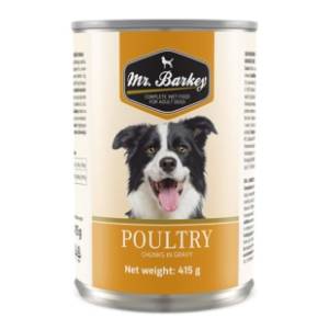 MR. BARKEY hrana za pse živina komadići u sosu 415g