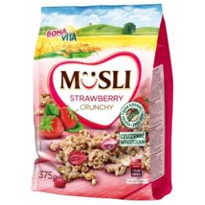 Musli BONAVITA crunchy jagoda 375g