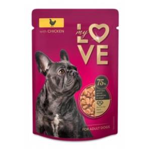 MY LOVE hrana za pse piletina u sosu 100g