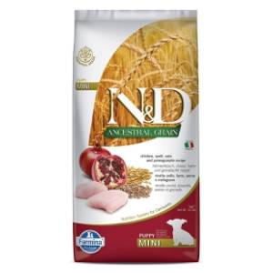 N&D Ancestral grain mini puppy piletina i nar 7kg