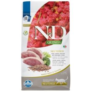 N&D Quinoa neutered duck broccoli asparagus 1,5kg