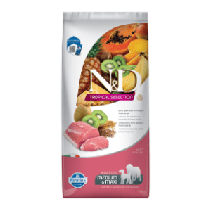 N&D Tropical pork medium&maxi hrana za pse 10kg