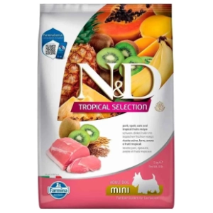 N&D Tropical pork mini suva hrana za pse 5kg