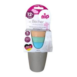 NIP set čaša za bebe 250ml 4kom
