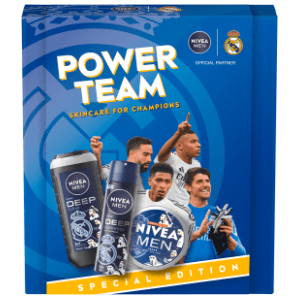 NIVEA Men set Real Madrid box (gel za tuširanje i dezodorans)