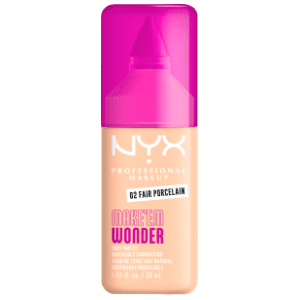 NYX Make em wonder tečni puder 02 fair porcelain