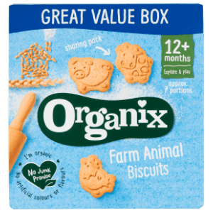 ORGANIX organski biskvit farma životinja 12m+ 100g