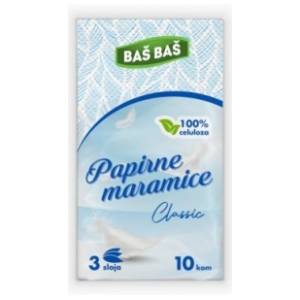 Papirne maramice BAŠ BAŠ classic 3sloja 10kom