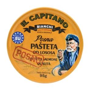 Pašteta IL CAPITANO losos 95g