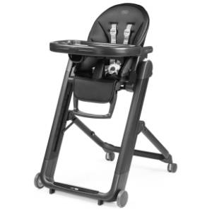 PEG PEREGO hranilica za bebe Siesta Follow Me Crna
