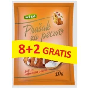 Prašak za pecivo BAŠ BAŠ 10g 8+2 gratis