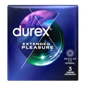 Prezervativ DUREX Extended pleasure 3kom